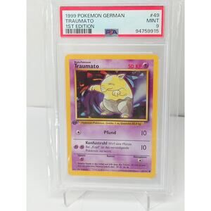 Traumato 1999 1st Edition 49/102 - Drowzee German Base Set PSA 9